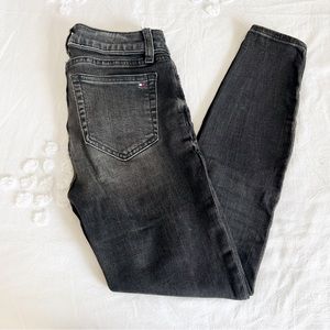 Tommy Hilfiger Black Dark Wash Denim Jeans